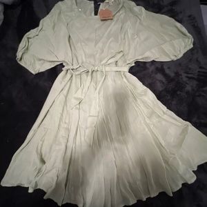 Kori America Green dress NWT